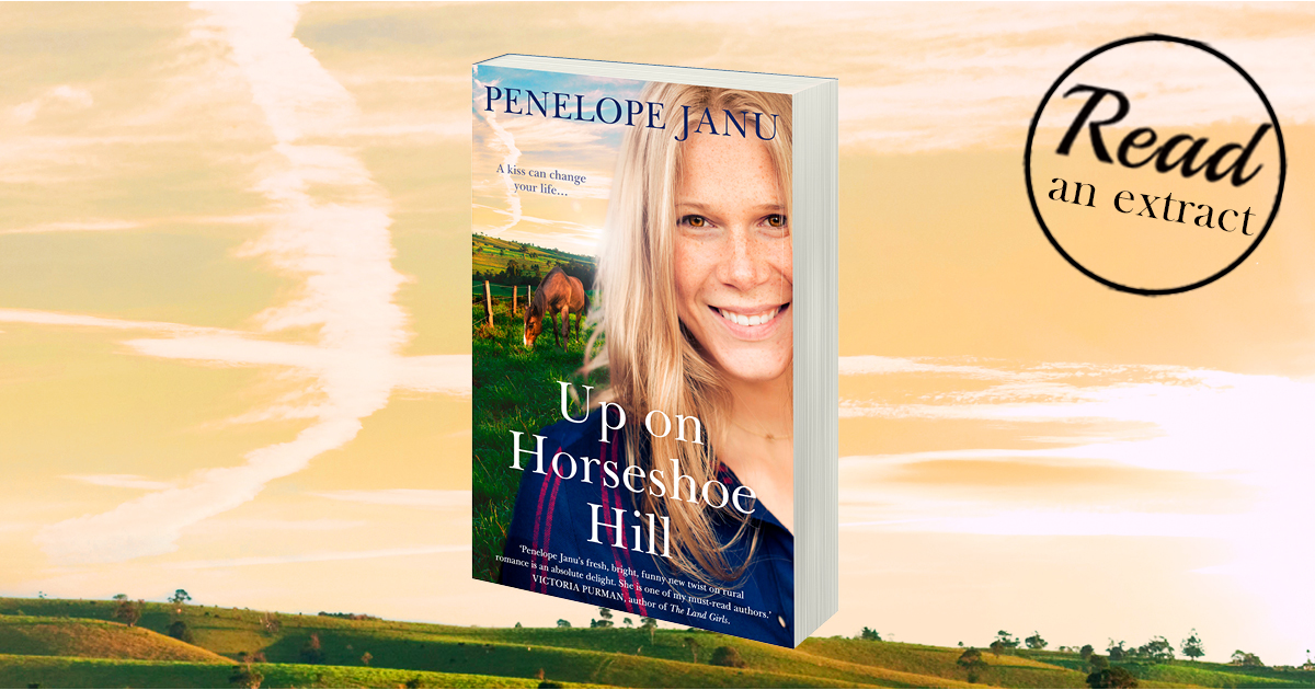 Read a sneak peek Up on Horseshoe Hill by Penelope Janu