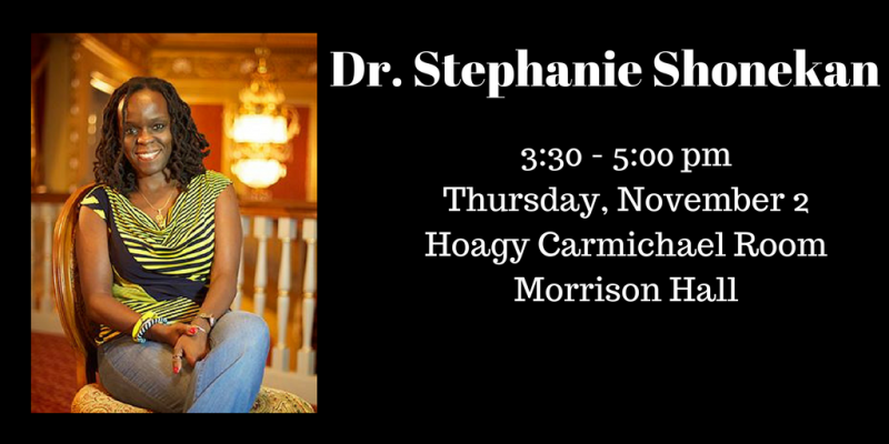 Dr. Stephanie Shonekan Dr. Stephanie Shonekan