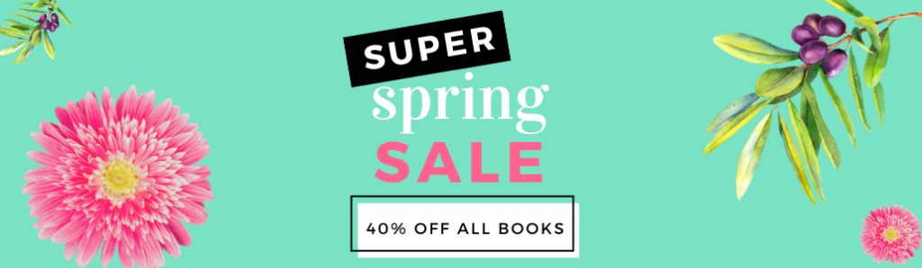 Save 40% on ALL books online