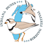 indiana dunes birding festival logo 2022