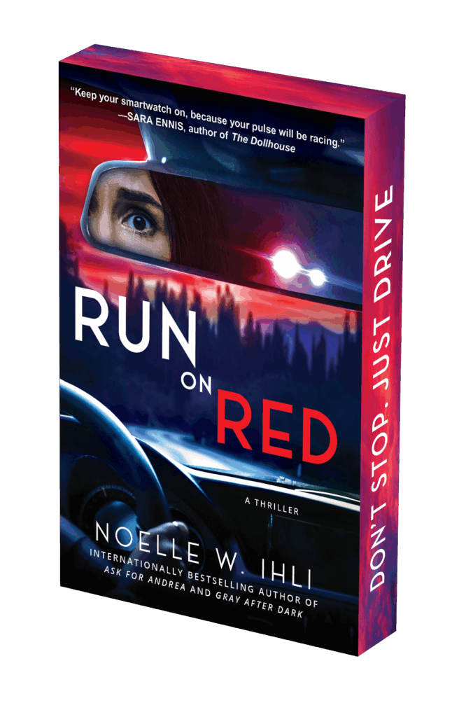 Run on Red: Deluxe Stenciled Edges