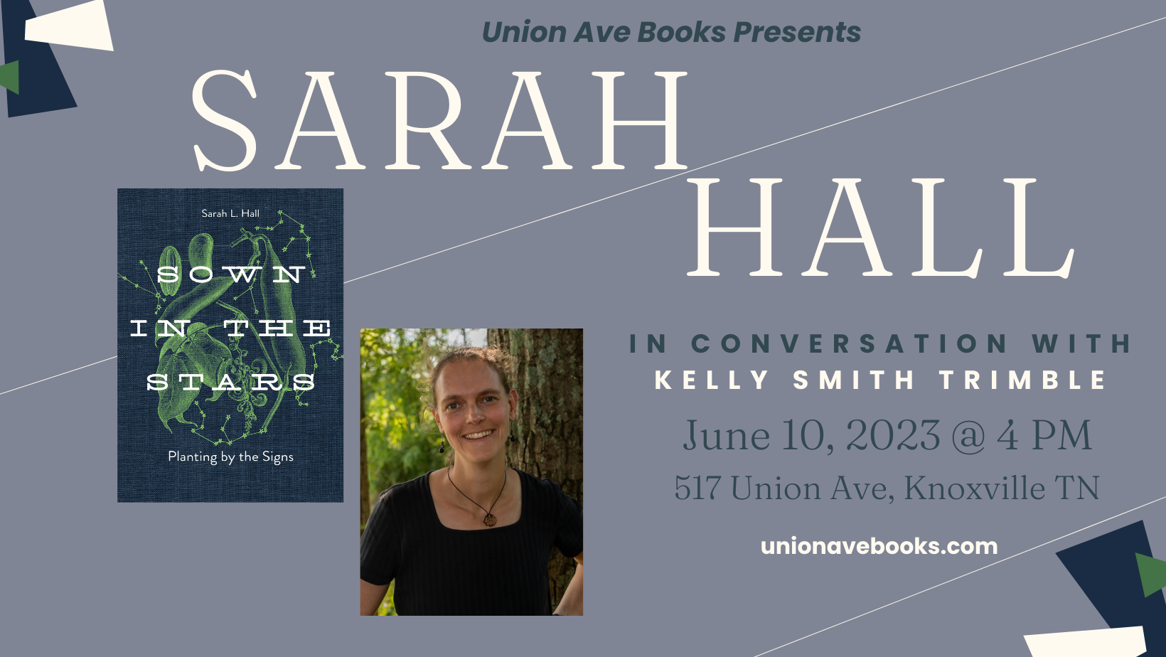 Sarah Hall Sarah L. Hall signing