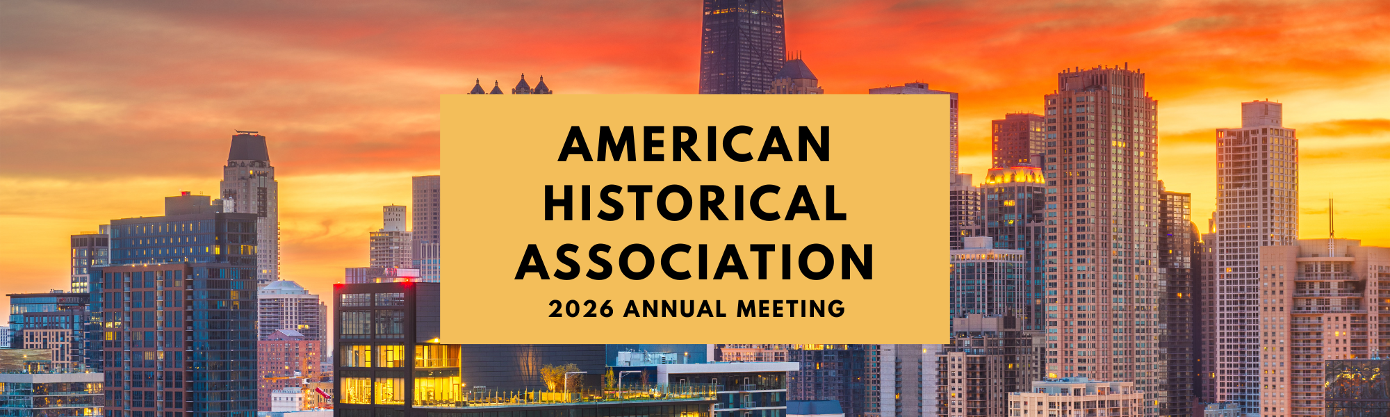 Header Image for 2026 American Historical Association annual meeting