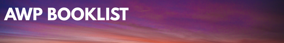 decorative banner that says "AWP Booklist"