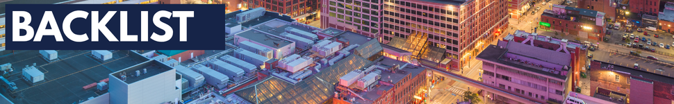 text: BACKLIST image background: arial view of Detroit