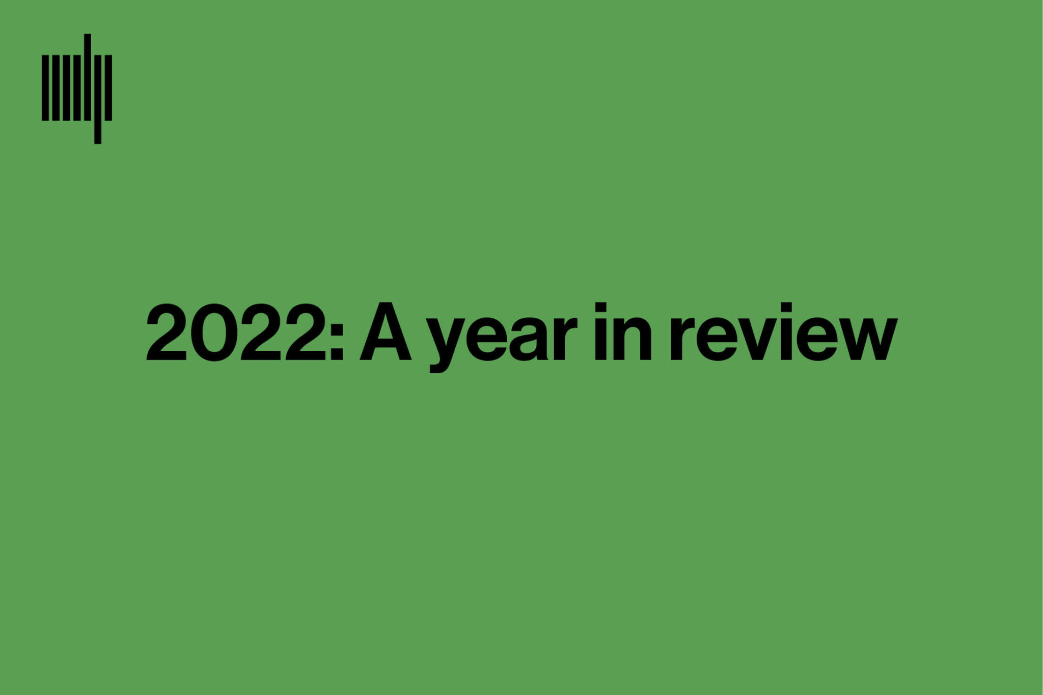 2022: A year in review - MIT Press