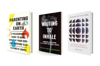 April books: Parenting on Earth, Waiting to Inhale, Worlds Without End, and more