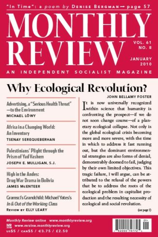 Notes from the Editors, January 2010