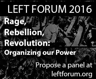 Rage, Rebellion, Revolution … Register? Check out this year’s Left Forum