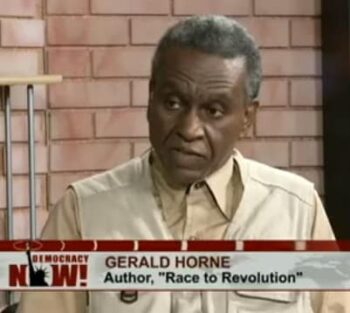 Gerald Horne on Democracy Now!: “You Can’t Disconnect History of the 2nd Amendment from the History of White Supremacy”