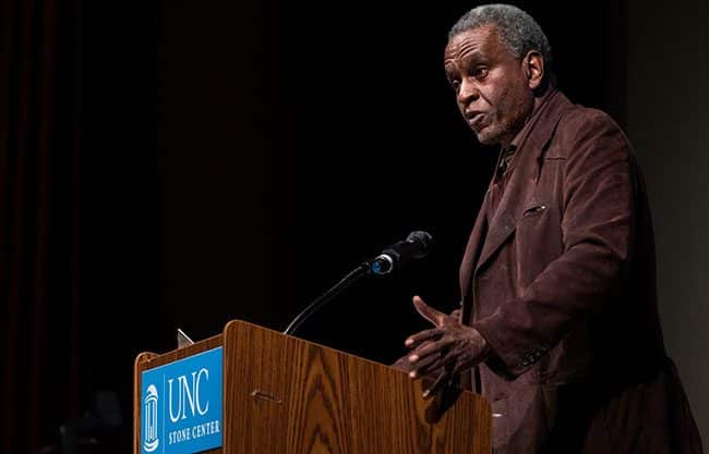 Gerald Horne speaks at The University of North Carolina at Chapel Hill’s 14th Annual African American History Month Lecture
