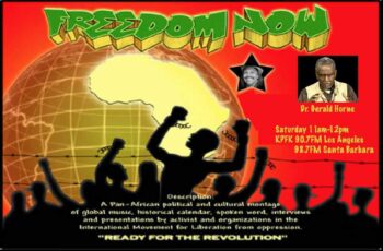 KPFK’s “Freedom Now” talks to author Gerald Horne