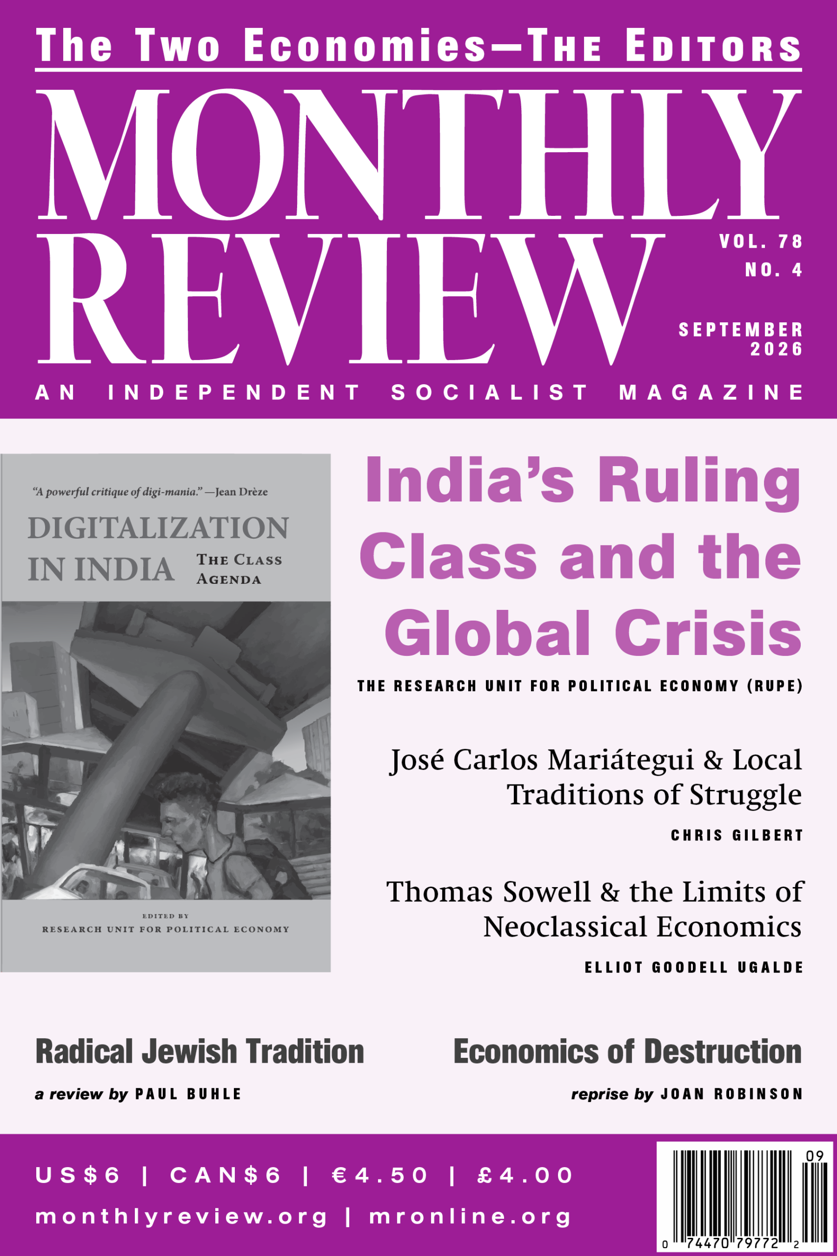 September 2026 (Volume 78, Number 4)