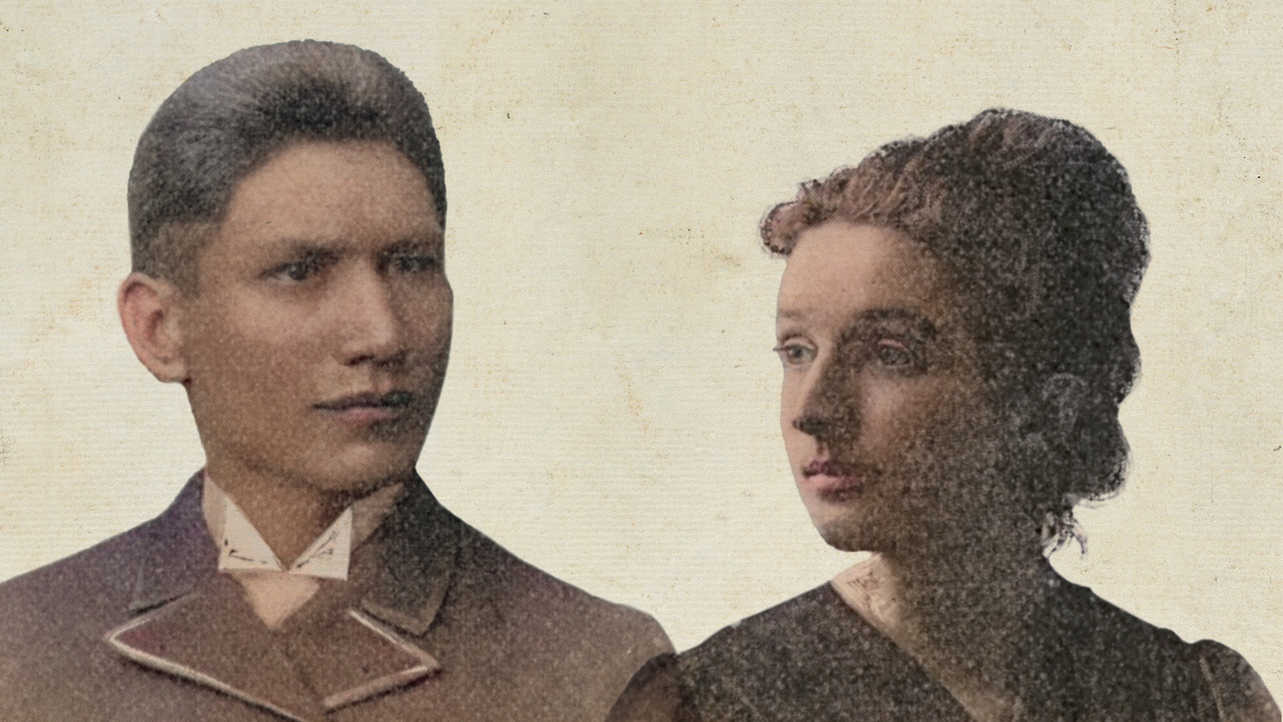 Portraits of Charles Alexander Eastman and Elaine Goodale Eastman