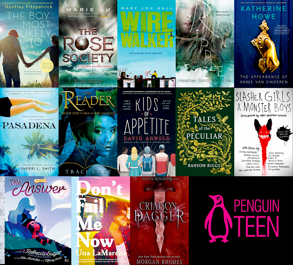 Everything That Went On Sale in September 2016 Penguin Teen