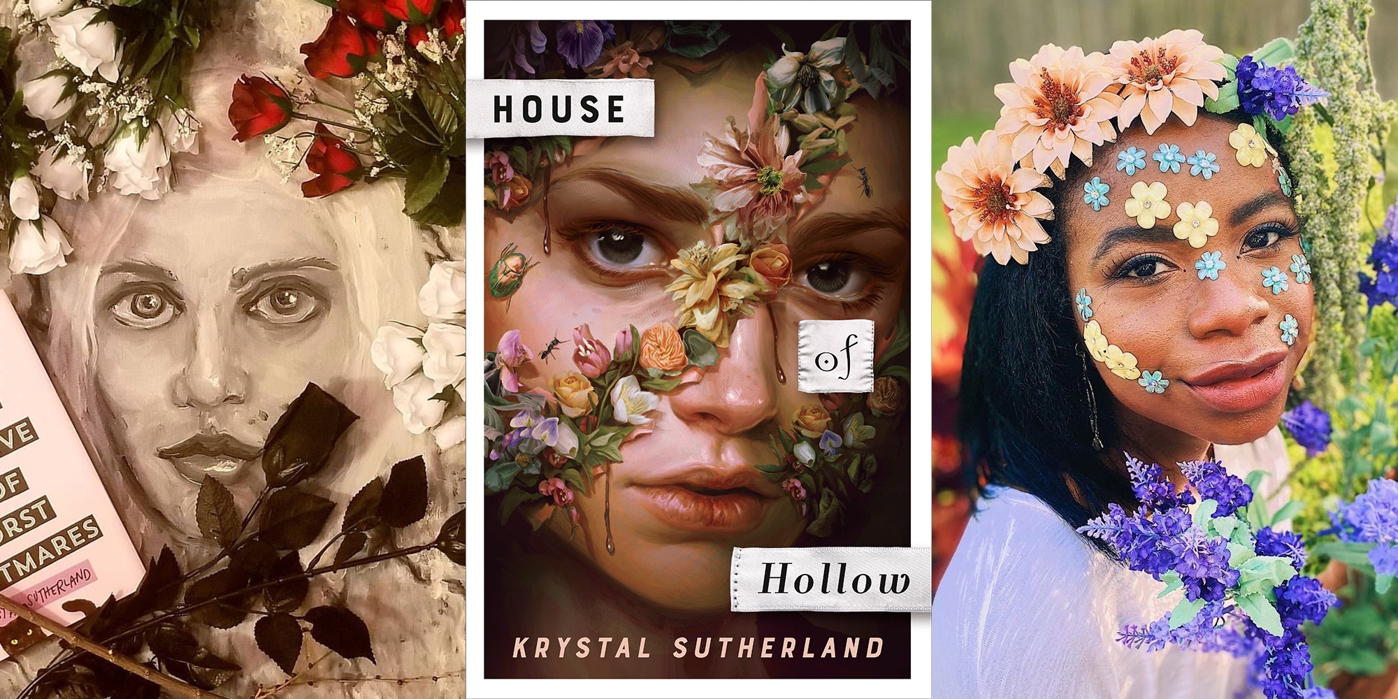 These Bookstagrammer recreations of the HOUSE OF HOLLOW cover are