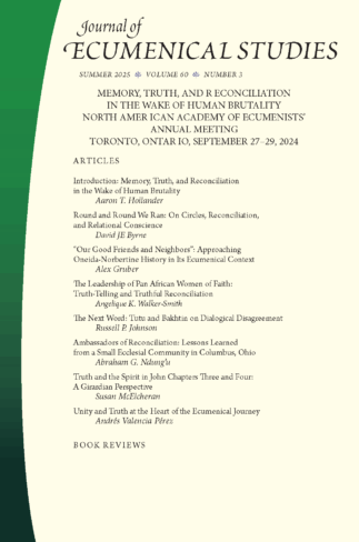 Journal of Ecumenical Studies