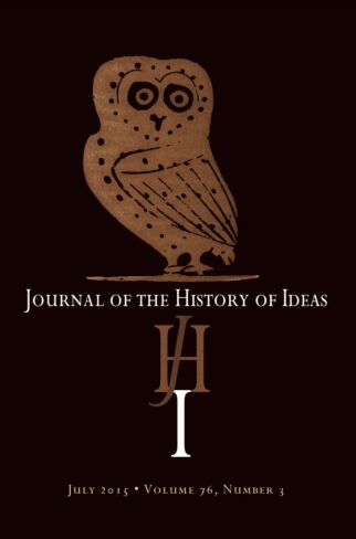 history of ideas book review