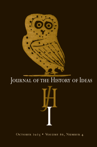 Journal of the History of Ideas