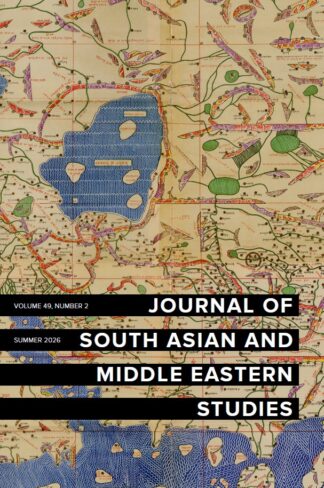 Journal of South Asian and Middle Eastern Studies