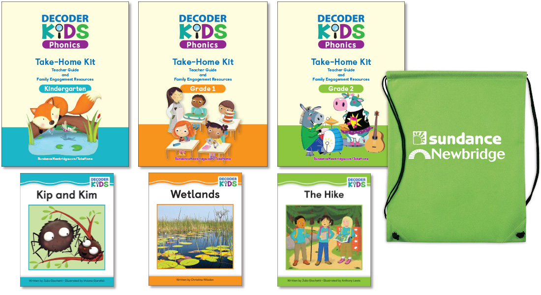 Decoder Kids Phonics Take-Home Kits - Sundance Newbridge