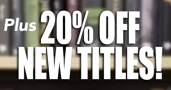 New Titles 20% off with code NEW20