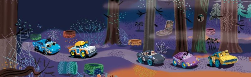 Buster the Race Car Book Series - Marketing Pages