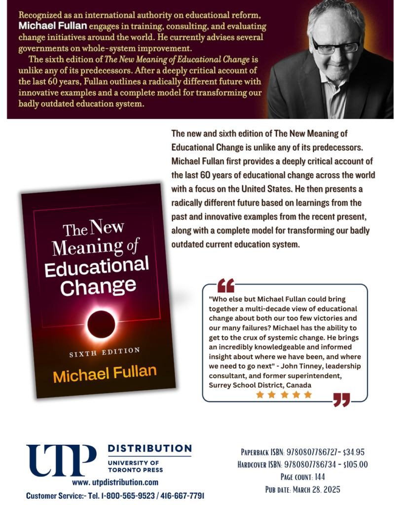 The New Meaning of Educational Change - University of Toronto Press ...