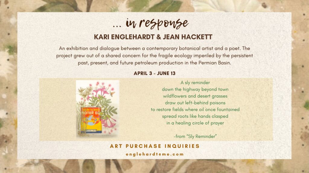 ...in response Libros/Arte Gallery Opening Reception for Kari ...