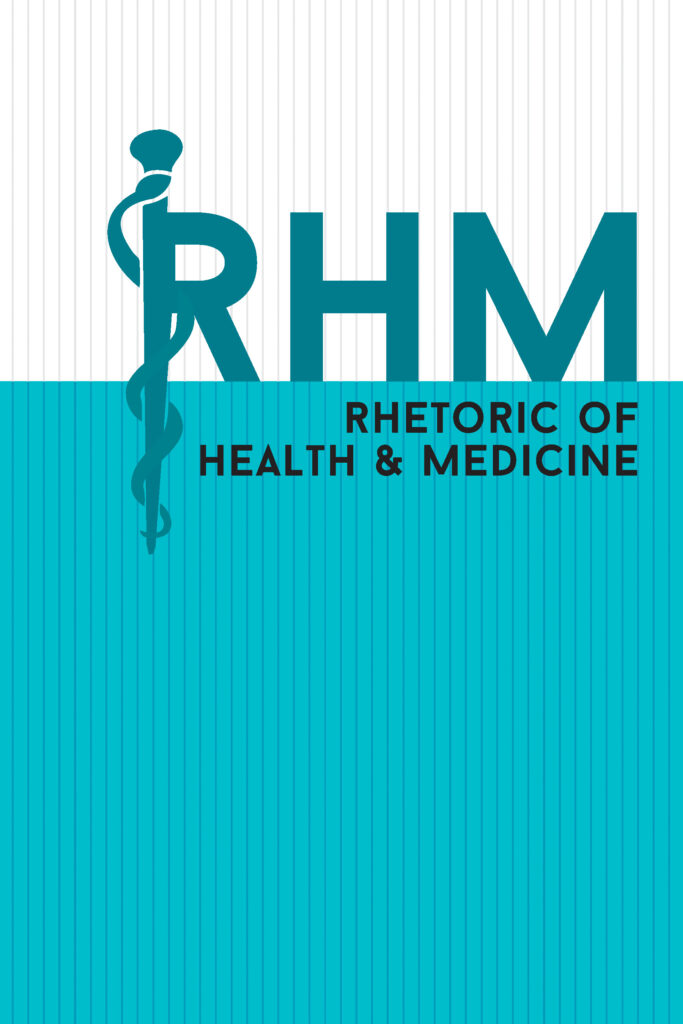 Cover image for Rhetoric of Health and Medicine journal.
