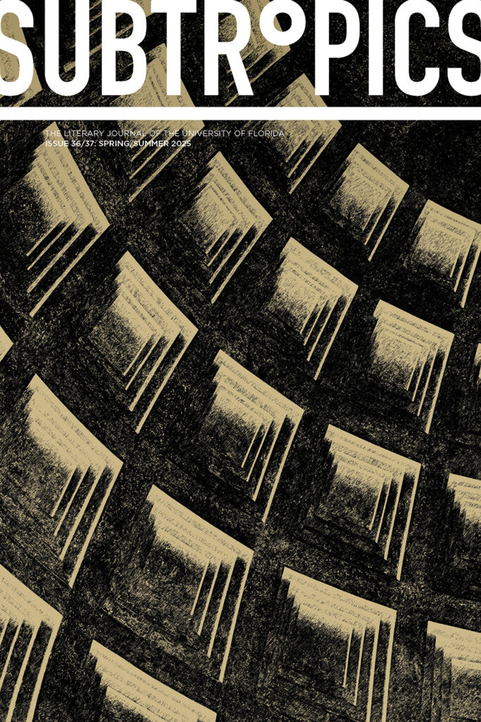 Cover image for Subtropics literary journal.