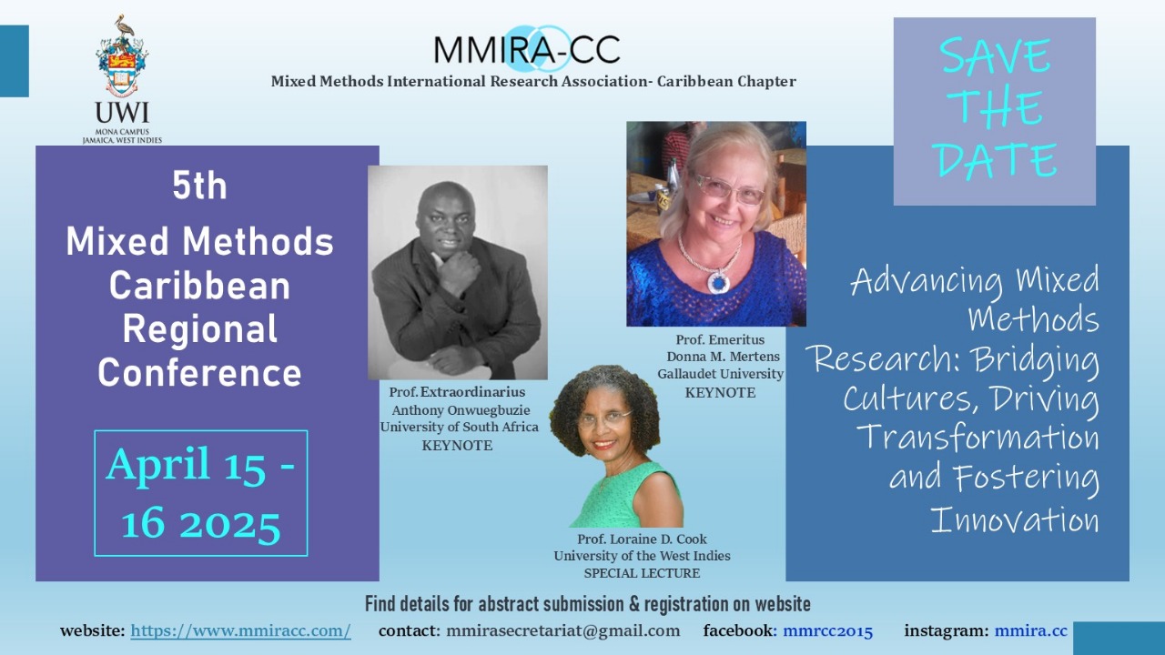 5th Mixed Methods Caribbean Regional Conference | University of the ...