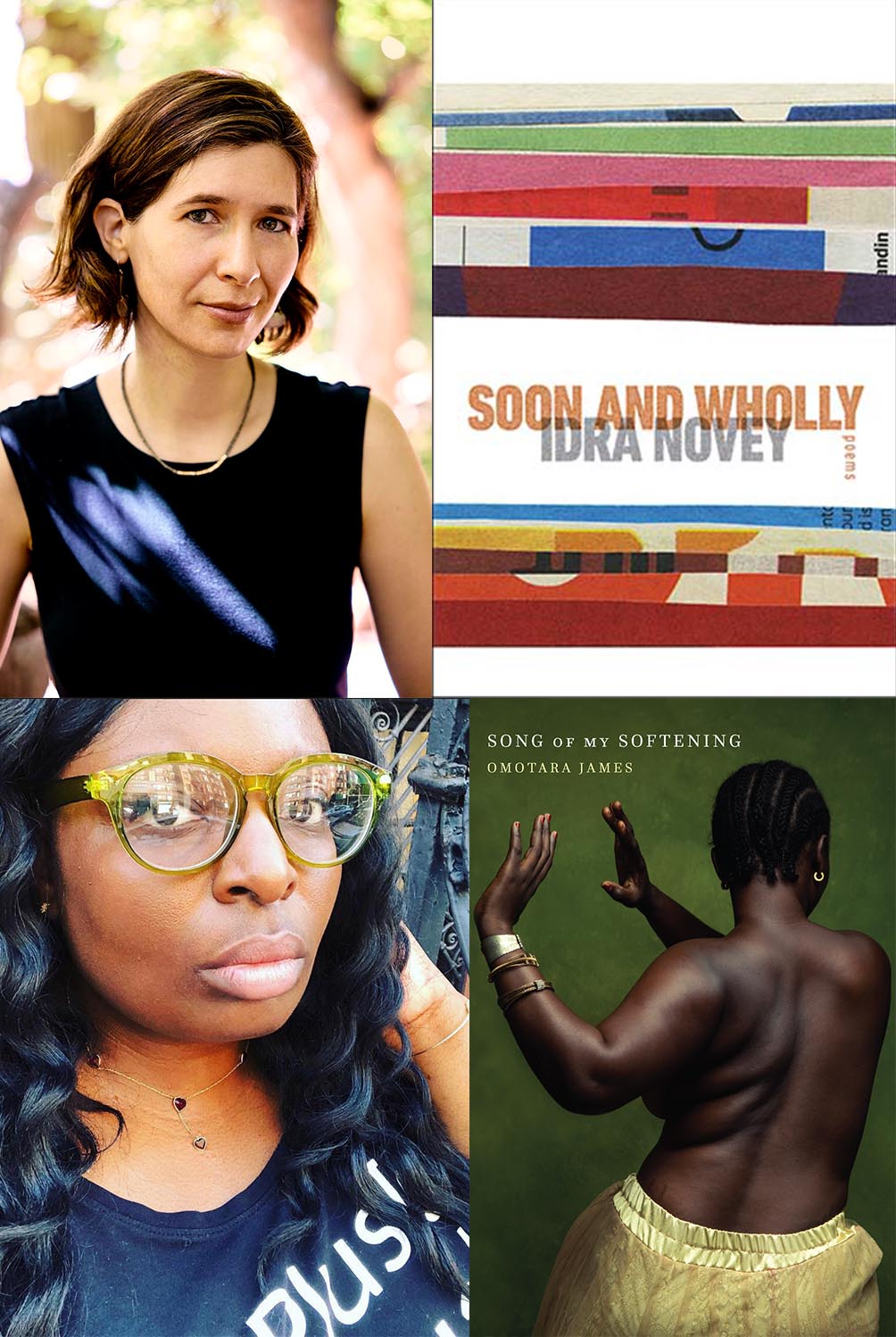 Idra Novey, Omotara James, and Erica Baum at McNally Jackson Bookstore