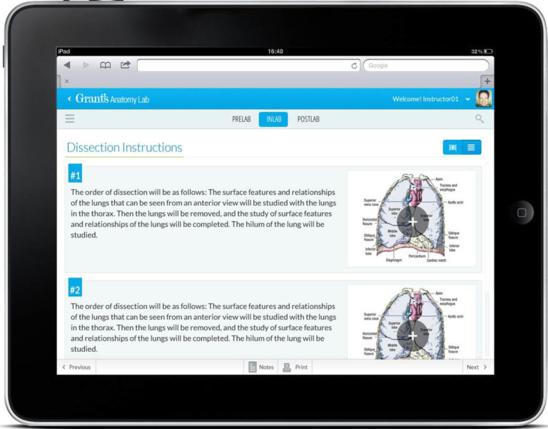 Grant's Anatomy Lab Wolters Kluwer