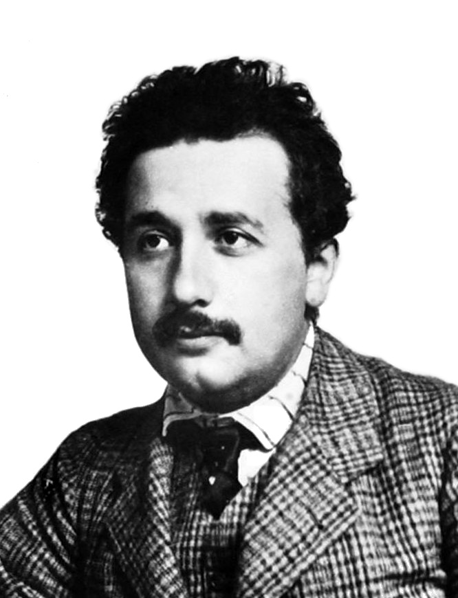 Albert Einstein in 1904/5 by Lucien Chavan